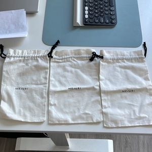 Mejuri large dust bags (set of 3)